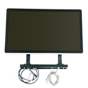 Dualos X Assy-Topper-27" -Fixed Stand-GLD/BLK-DLSX (Part No. 1517822-06E2E)