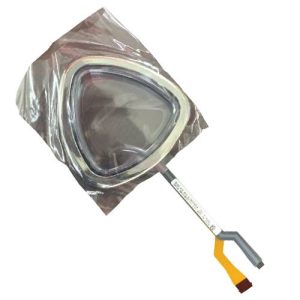 MarsX Omron Bash Button With Kortek Interface Chrome (Part No. 178708-01)