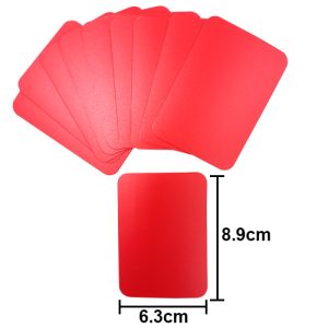 i-Shoe Cutting Cards-Red (Part No. CC-R)